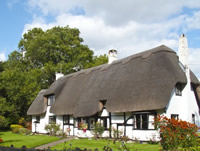 A luxury holiday cottage in Ireland